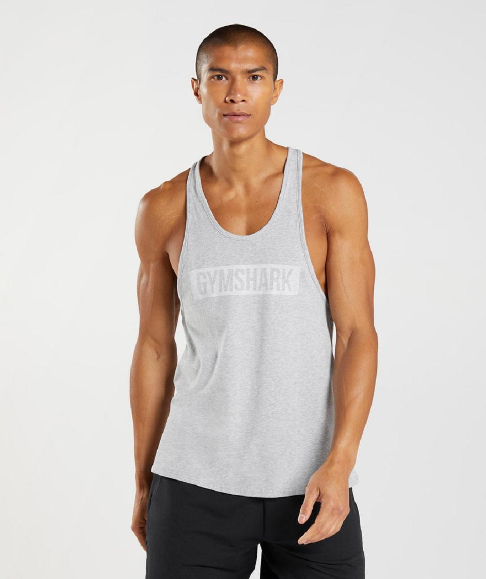 Stringers Męskie Gymshark Block Głęboka Szare | PL 3718DFM